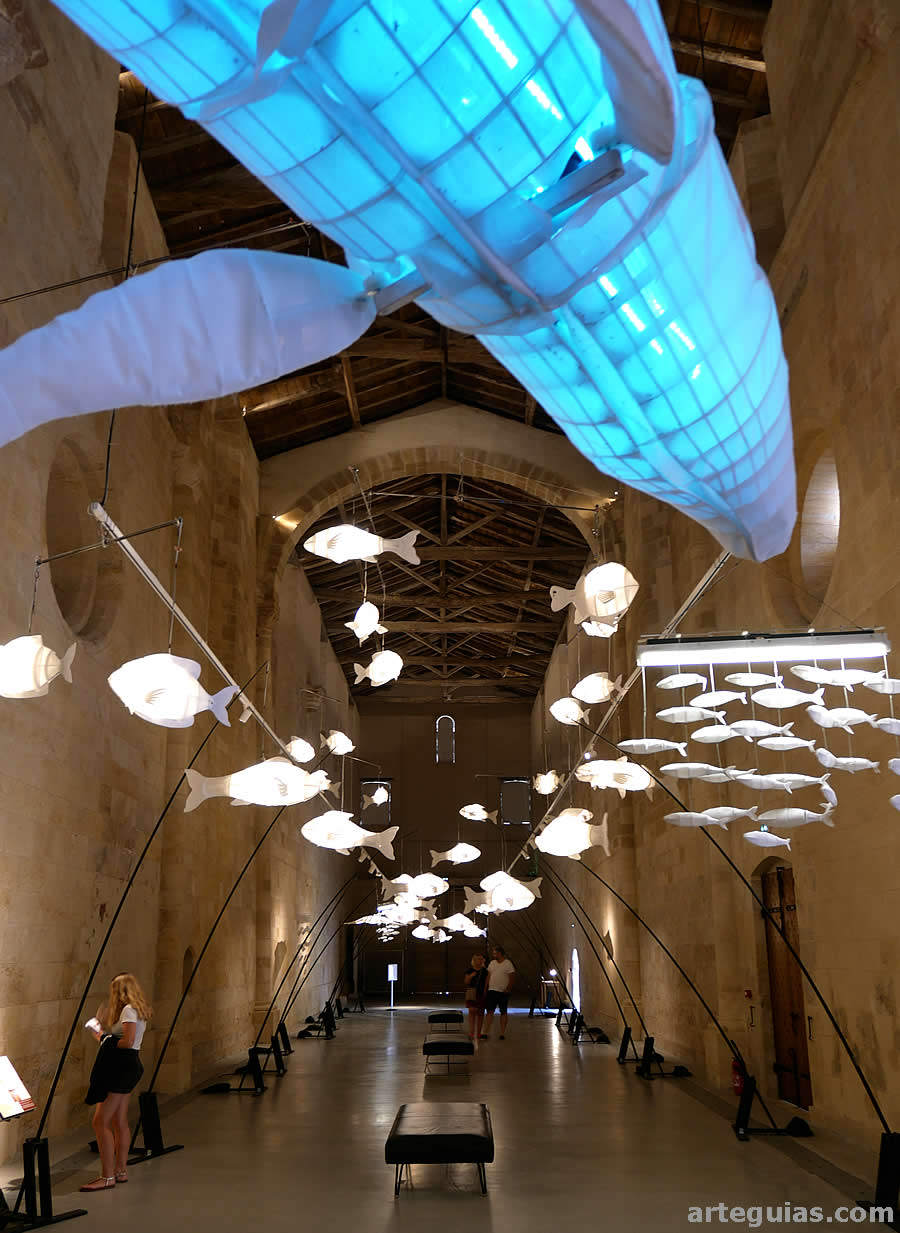 Exposiión Ichtus en el interior