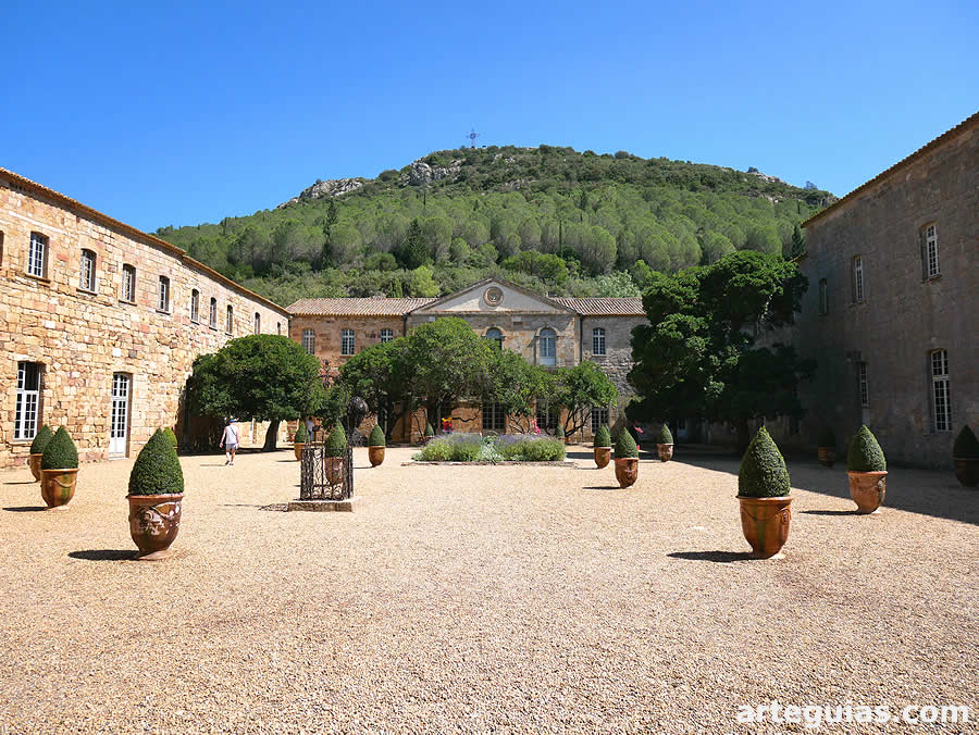 Edificios y jardines modernos