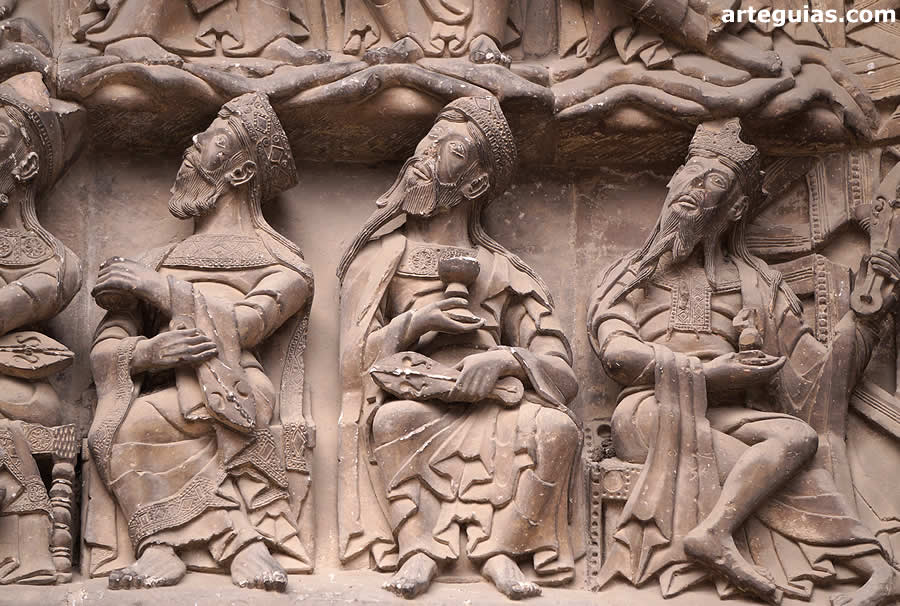 Tres de los 24 ancianos del Apocalipsis