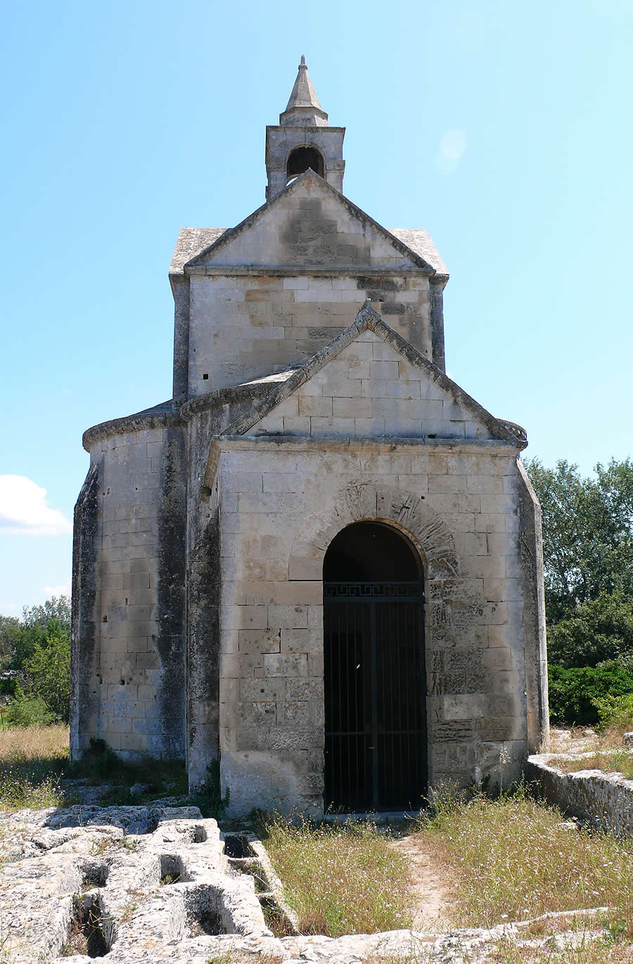Capilla de Sainte-Croix de la Abadía de Montmajour