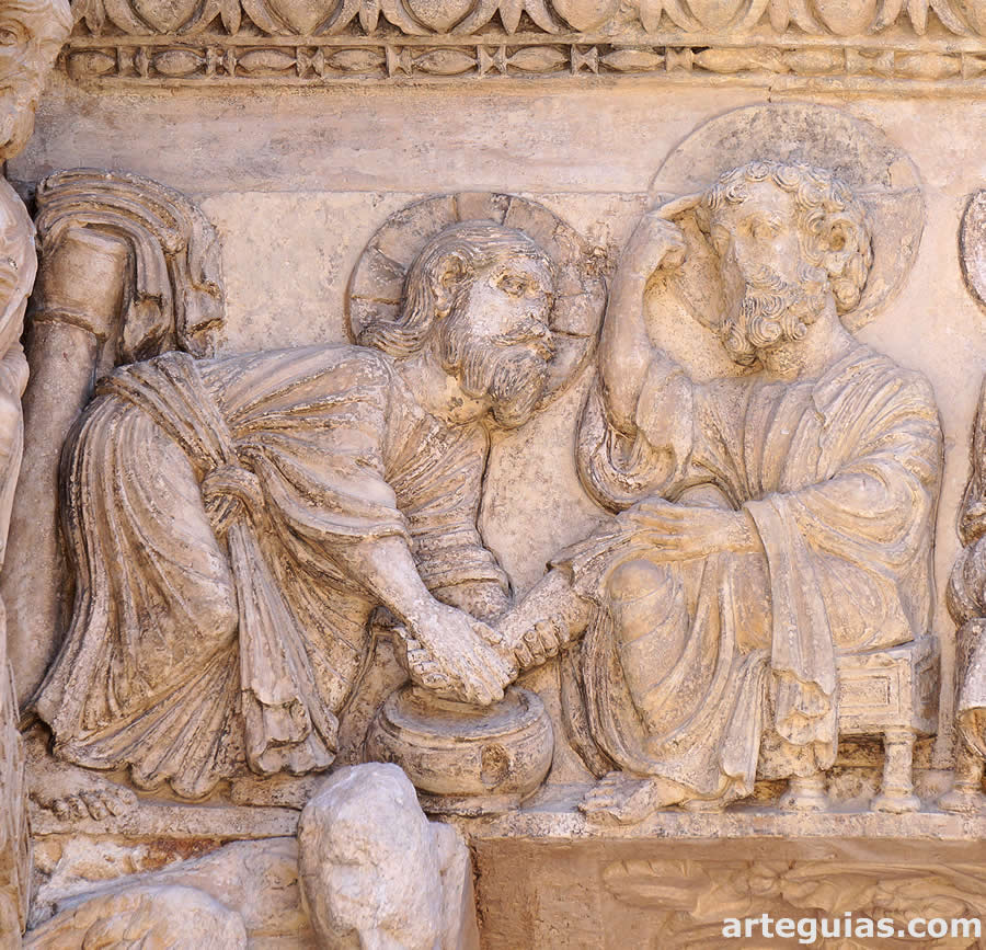 Lavatorio de los pies de San Pedro