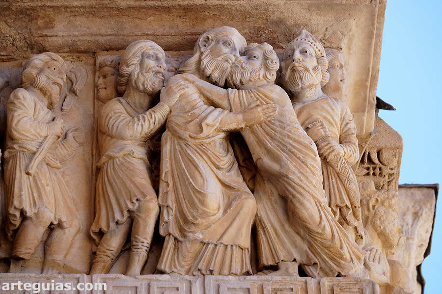 Beso y traici&oacute;n de Judas