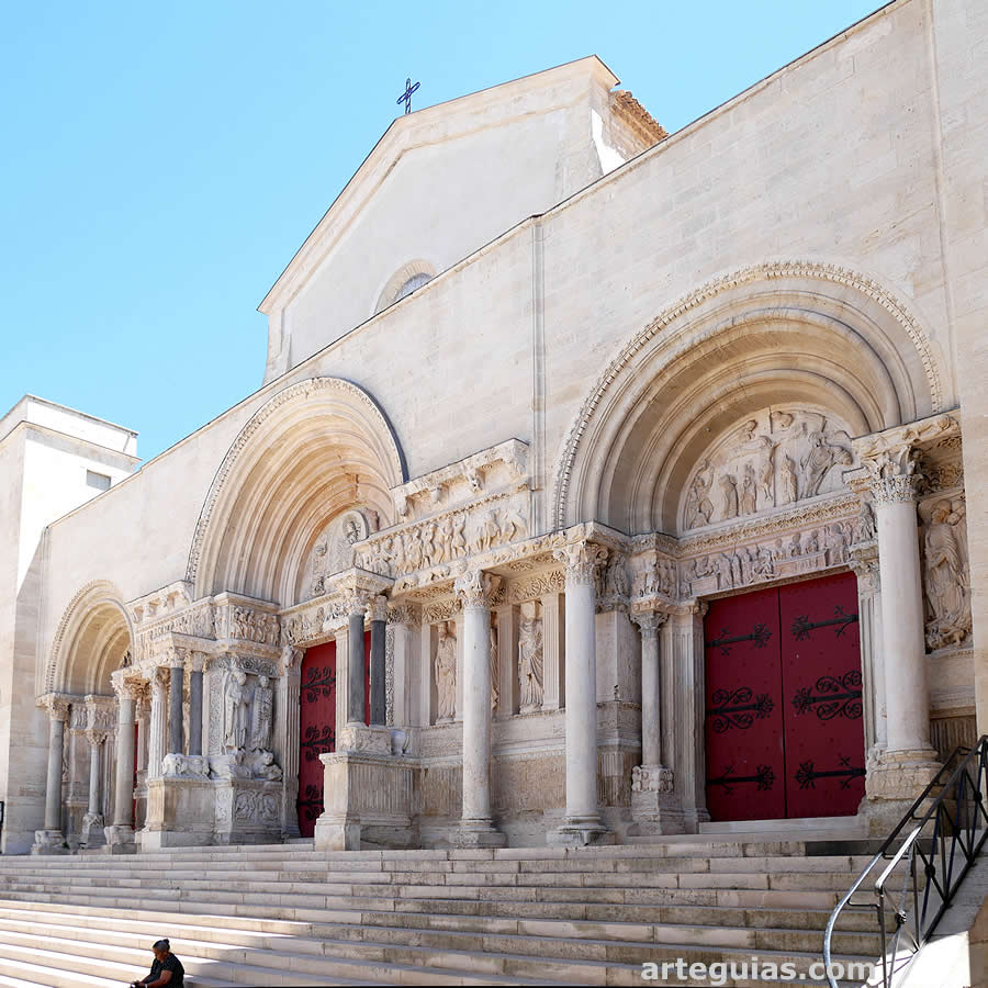 Abad&iacute;a de Saint-Gilles en Saint-Gilles-du-Gard, Francia 