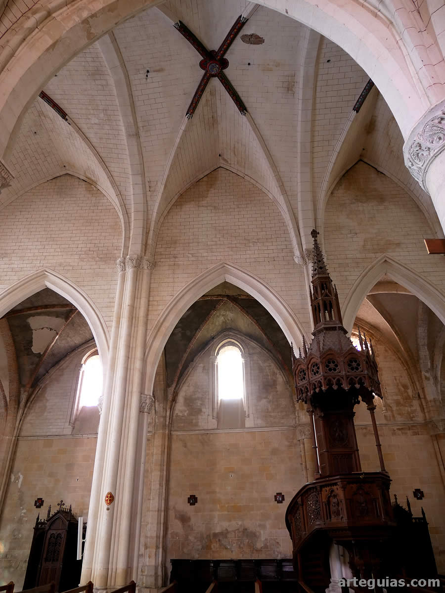 Alzado de la nave central