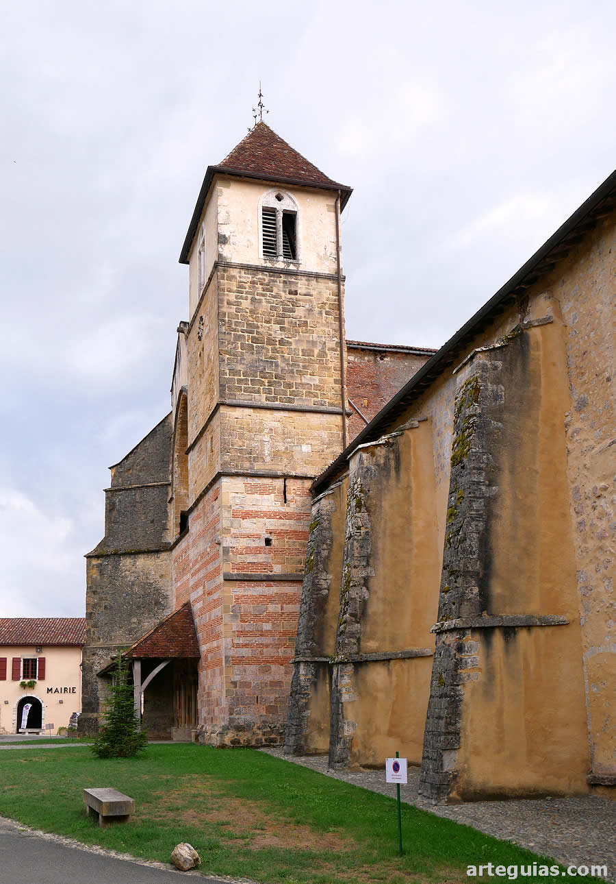 La iglesia de Sorde es muy heterogénea