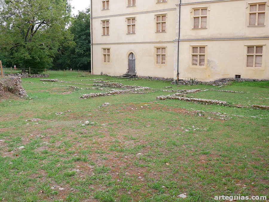 Restos arqueológico de la villa romana