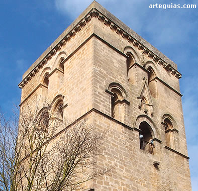 Cuerpo superior de la Torre Abacial de Laguardia