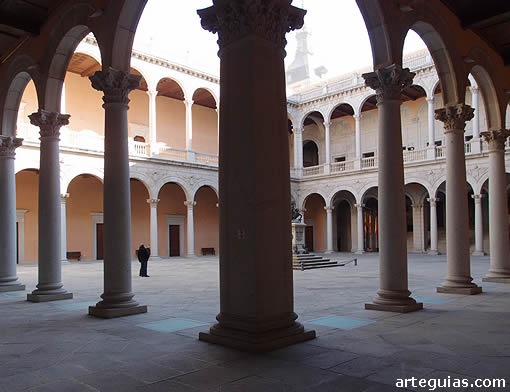Magnífico patio central