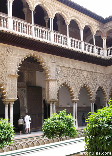 Reales Alc&aacute;zares de Sevilla: Patio de las Doncellas