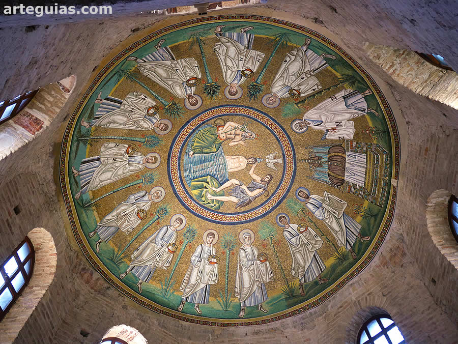 Mosaico de la cúpula