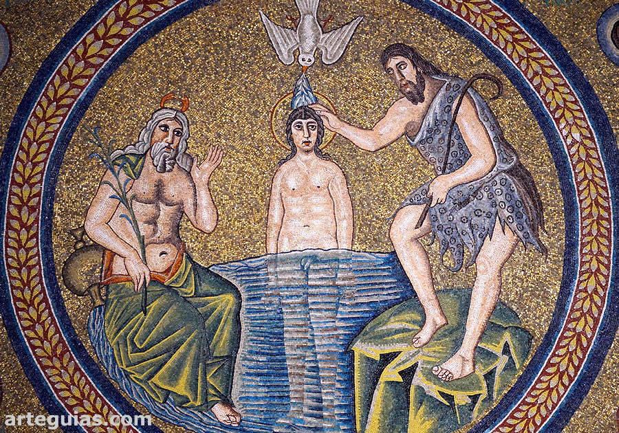 Guía del Baptisterio Arriano de Rávena, Italia