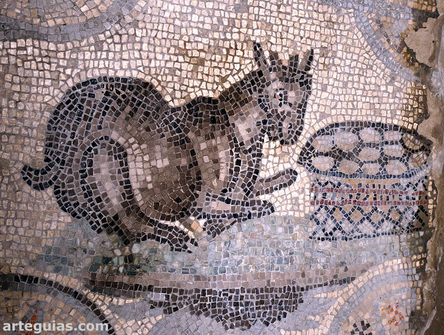 Mosaicos de la sala norte de la Basílica de Aquilea