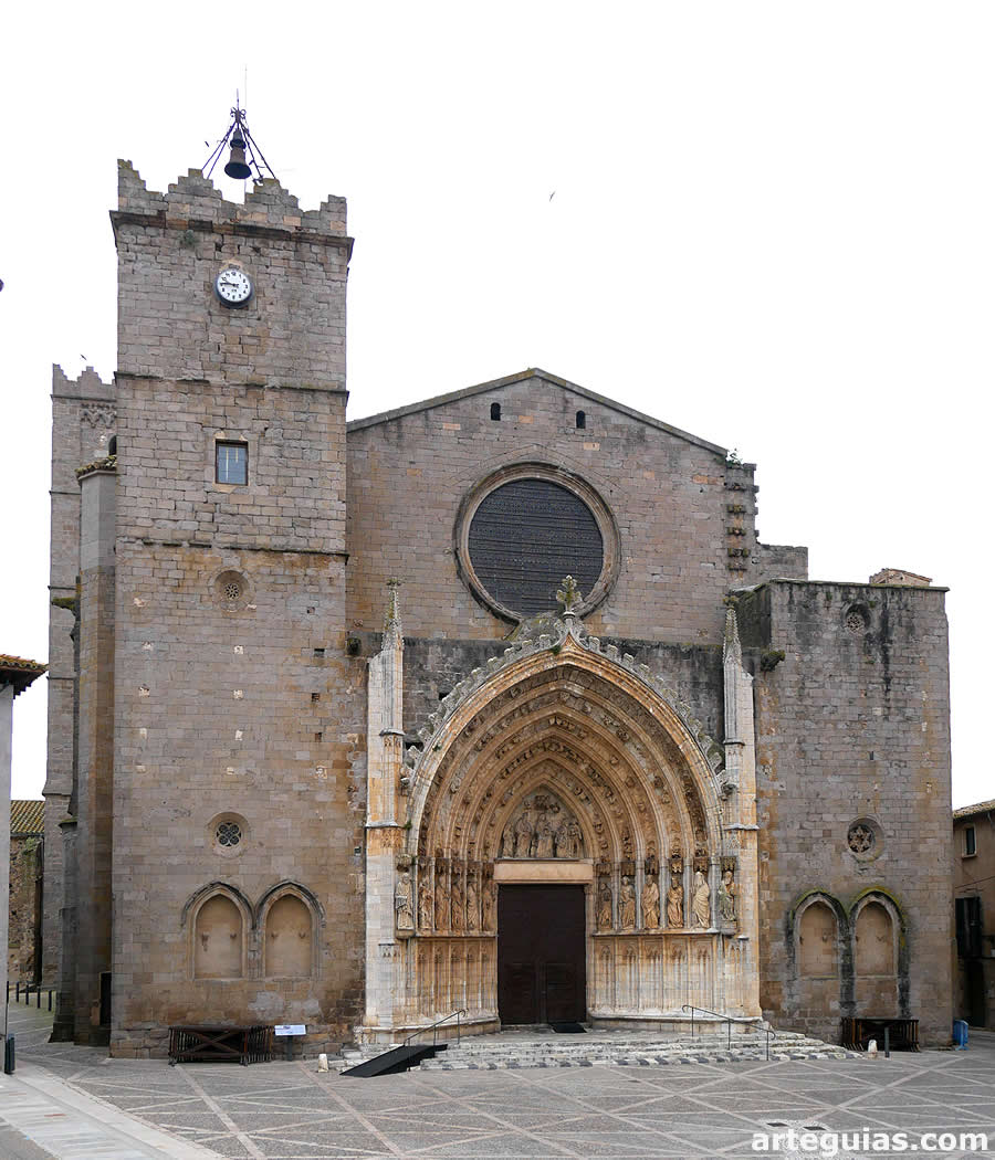 Guía de la Basílica de Castelló d'Empúries, Girona