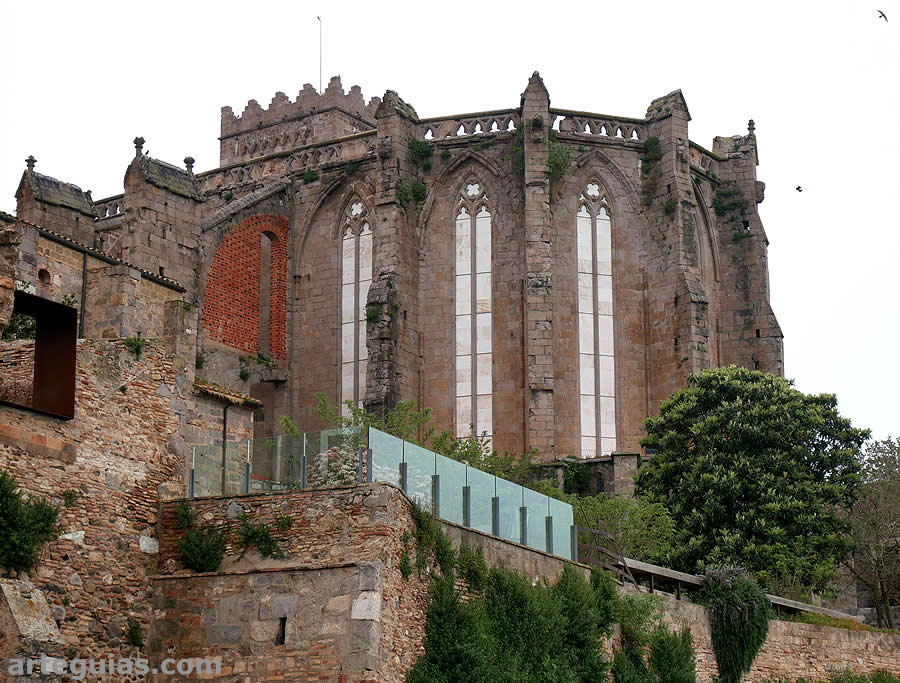 Cabecera de la Basílica de Castelló d'Empúries, Girona