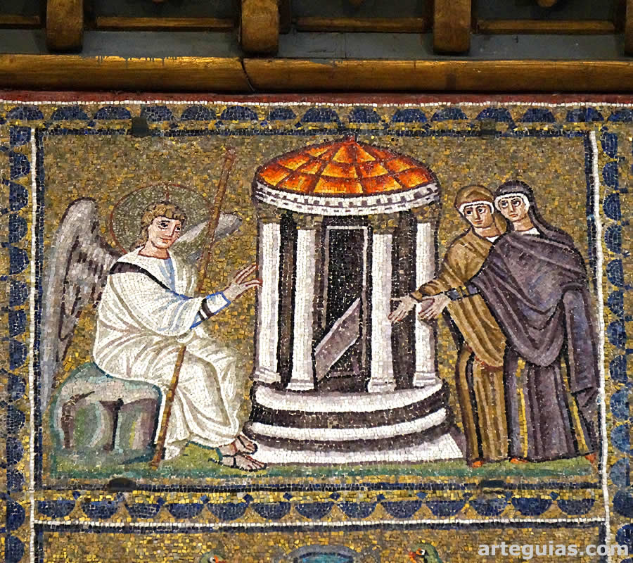 Mosaico de la Resrurrecci&oacute;n de Cristo