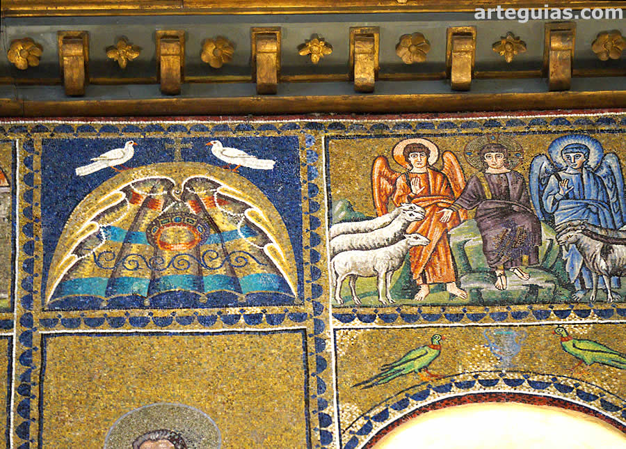 Los mosaicos bizantino de San Apolinar no son naturalistas