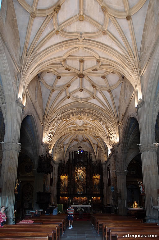 Basílica de Santa María la Mayor de Pontevedra: interior