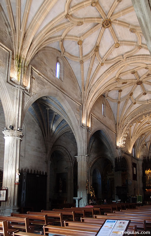 Basílica de Santa María la Mayor de Pontevedra: interior