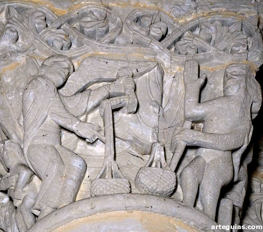 Capitel de la Psicostasis