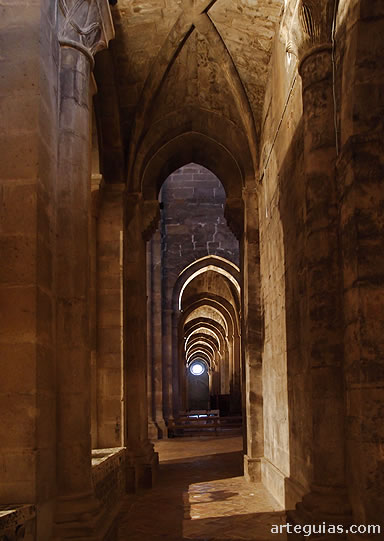 Veruela: la arquitectura impulsado por Bernardo fue monumental y sobria