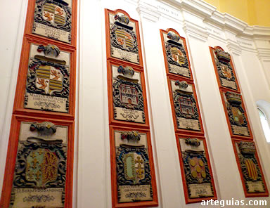Familiares de El Cid en el Pante&oacute;n del Monasterio de Carde&ntilde;a