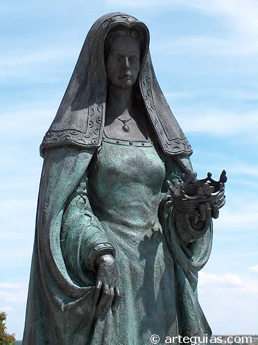 Juana I de Castilla (Juana la Loca), hija de Isabel la Cat&oacute;lica