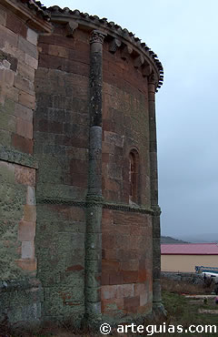 Iglesia rom&aacute;nica de Lara de los Infantes, tierras en que naci&oacute; el conde dos siglos antes