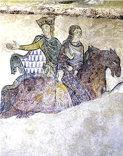 Leonor de Aquitania y Juan sin Tierra
