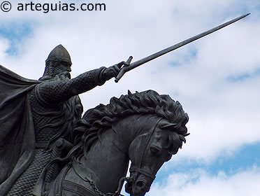 Rodrigo Díaz de Vivar, protagonista del Cantar de Mío Cid