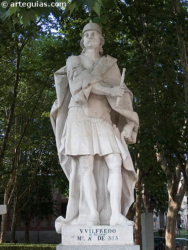 Estatua de Wifredo el Velloso