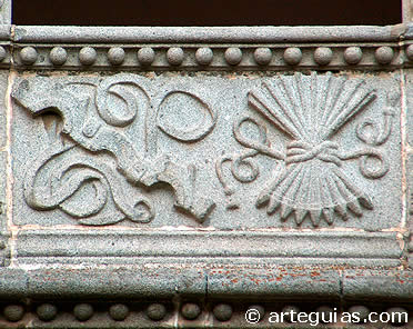 El yugo y las flechas. Santo Tom&aacute;s de &Aacute;vila