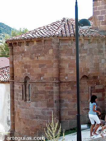 San Miguel de Neila. &Aacute;bside