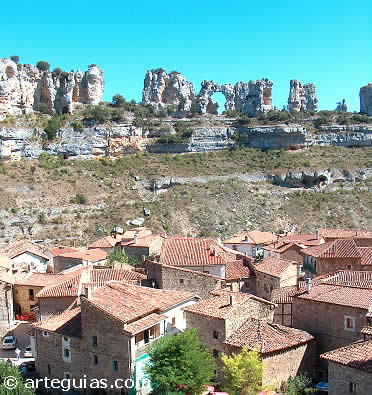 Orbaneja del Castillo, en su contexto paisaj&iacute;stico