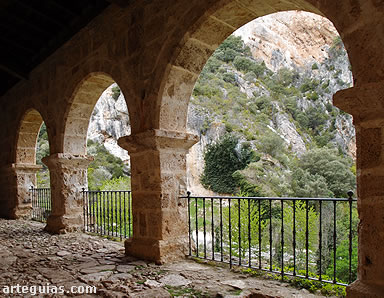 Vistas desde el p&oacute;rtico