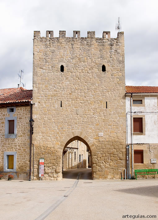 Puerta de Encima. Santa Gadea del Cid, Burgos