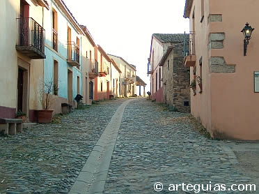 Calles de Granadilla, C&aacute;ceres