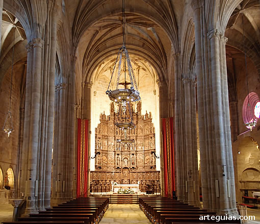 Interior de la Concatedral de Cáceres
