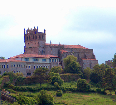 San Vicente de la Barquera, Iglesia de Santa Mar&iacute;a de los &Aacute;ngeles