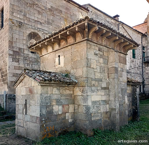 La capilla de San Miguel de Celanova desde el nordeste