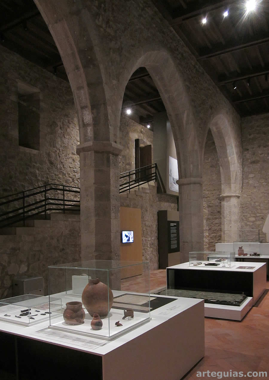 Piso inferior del palacio del castillo de Leiría