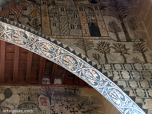 Castillo de Alcañiz: conjunto pictórico