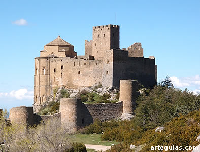 Vista del castillo desde el noreste