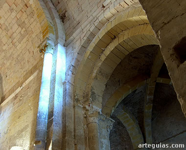 Tramo de los pies de la nave sur