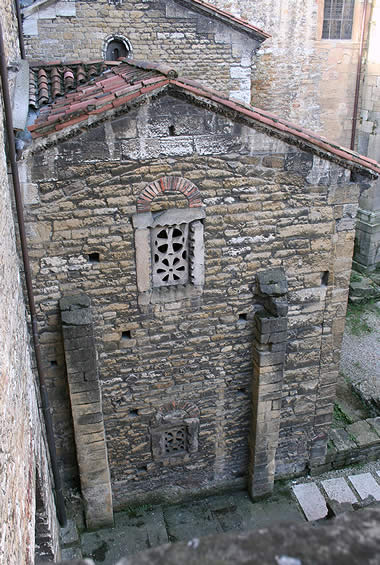 Cabecera de la C&aacute;mara Santa