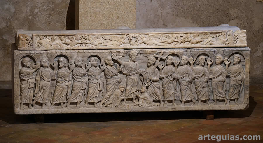 Sarcófago paleocristiano