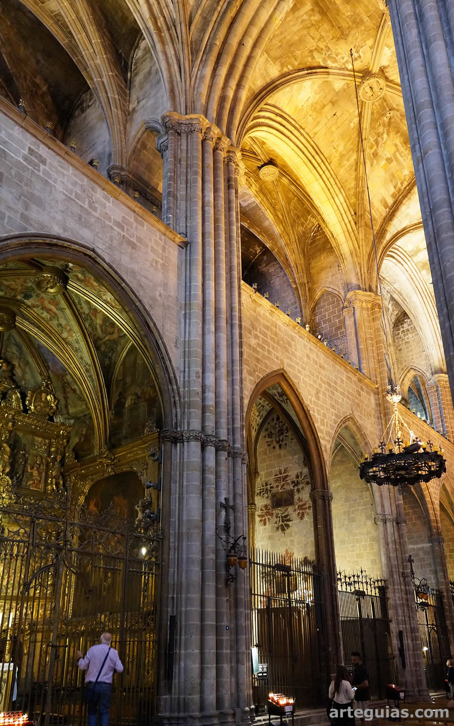 Interior de la Catedral de Barcelona
