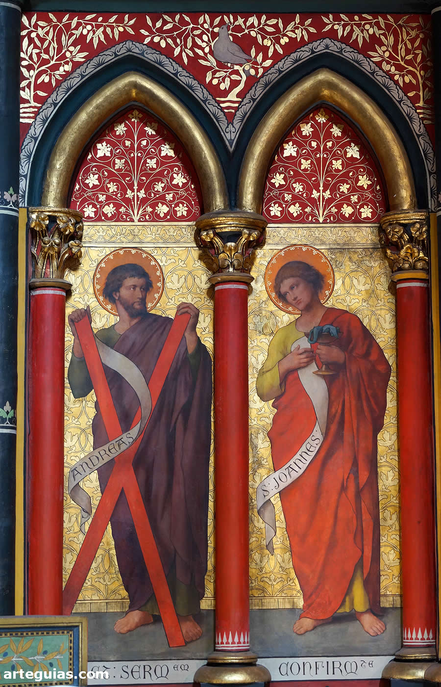 Detalle de arquería