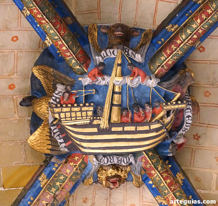 Espectacular clave de bóveda