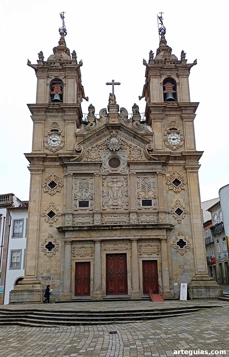 Iglesia de la Santa Cruz de Braga, Portugal