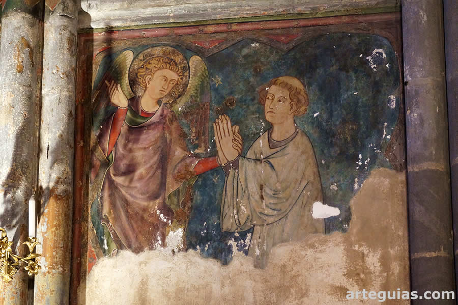 La catedral de Clermont-Ferrand conserva un notable conjunto de pinturas